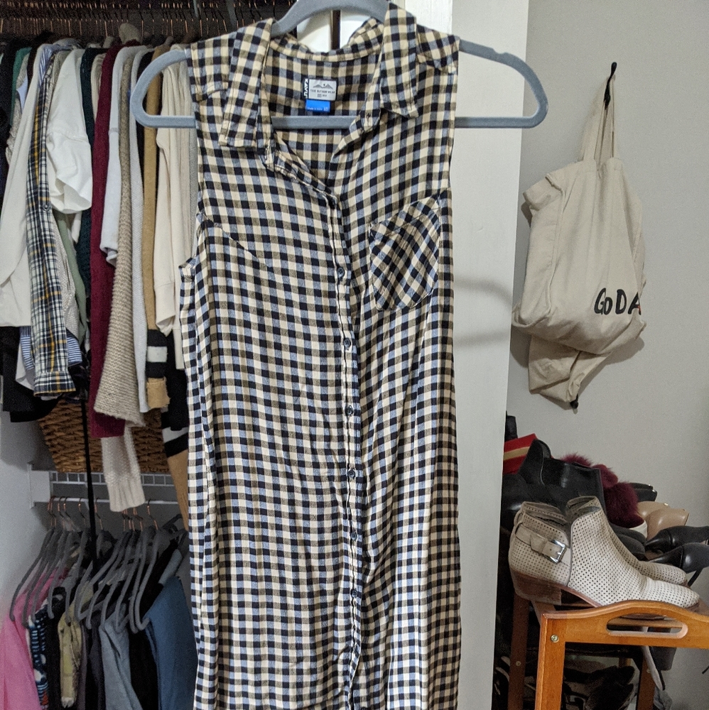 Kavu Button Down Cotton Dress